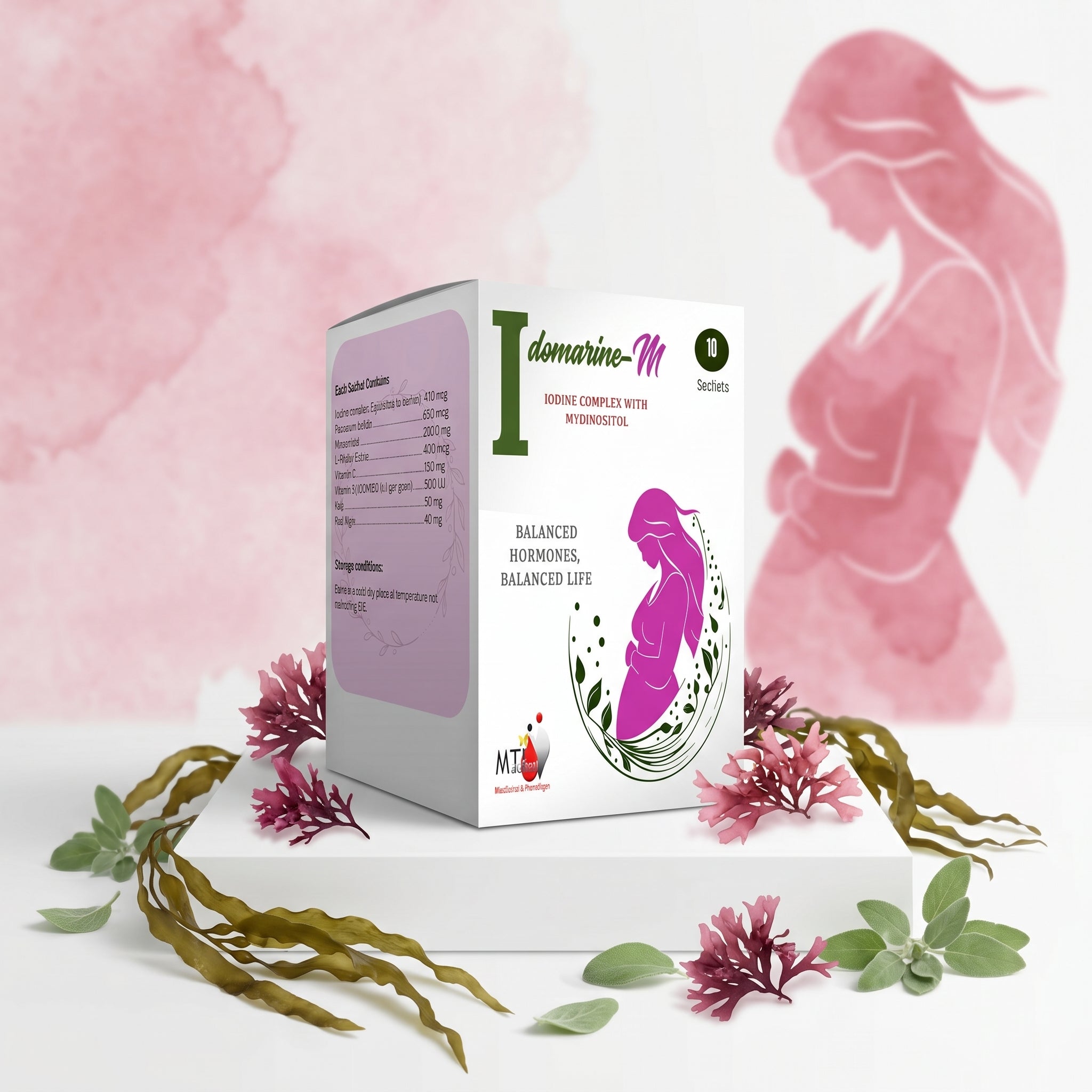 Idomarine-M myoinositol iodine complex capsules for PCOS fertility