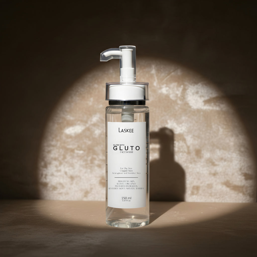 Gluto Brightening Face Wash: Your Solution for Dry, Acne-Prone & Sensitive Skin