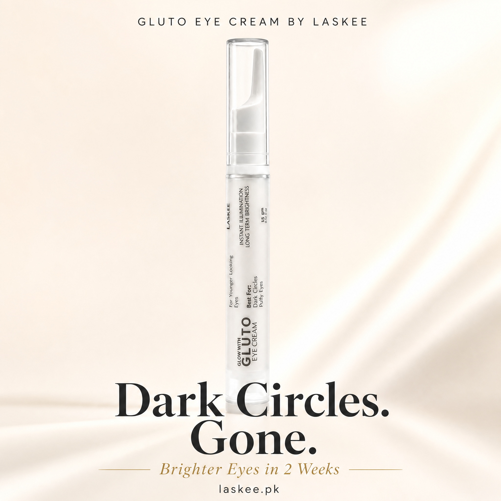 Gluto Eye Cream: Banish Dark Circles & Rejuvenate Your Eyes