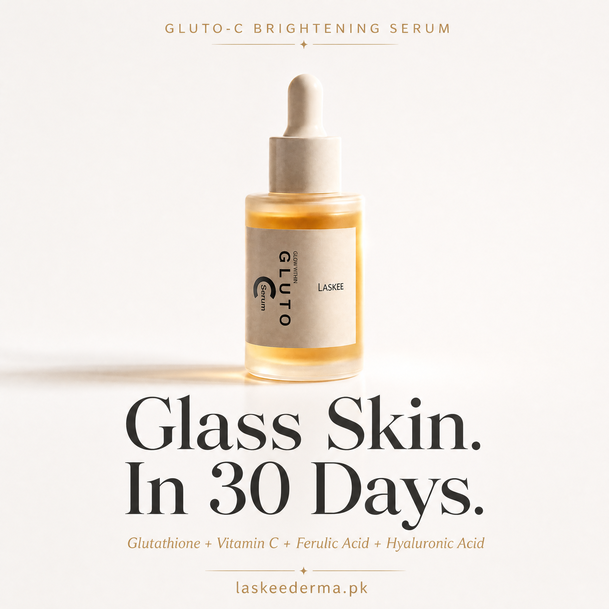 Gluto-C Glutathione + Vitamin C Brightening Serum