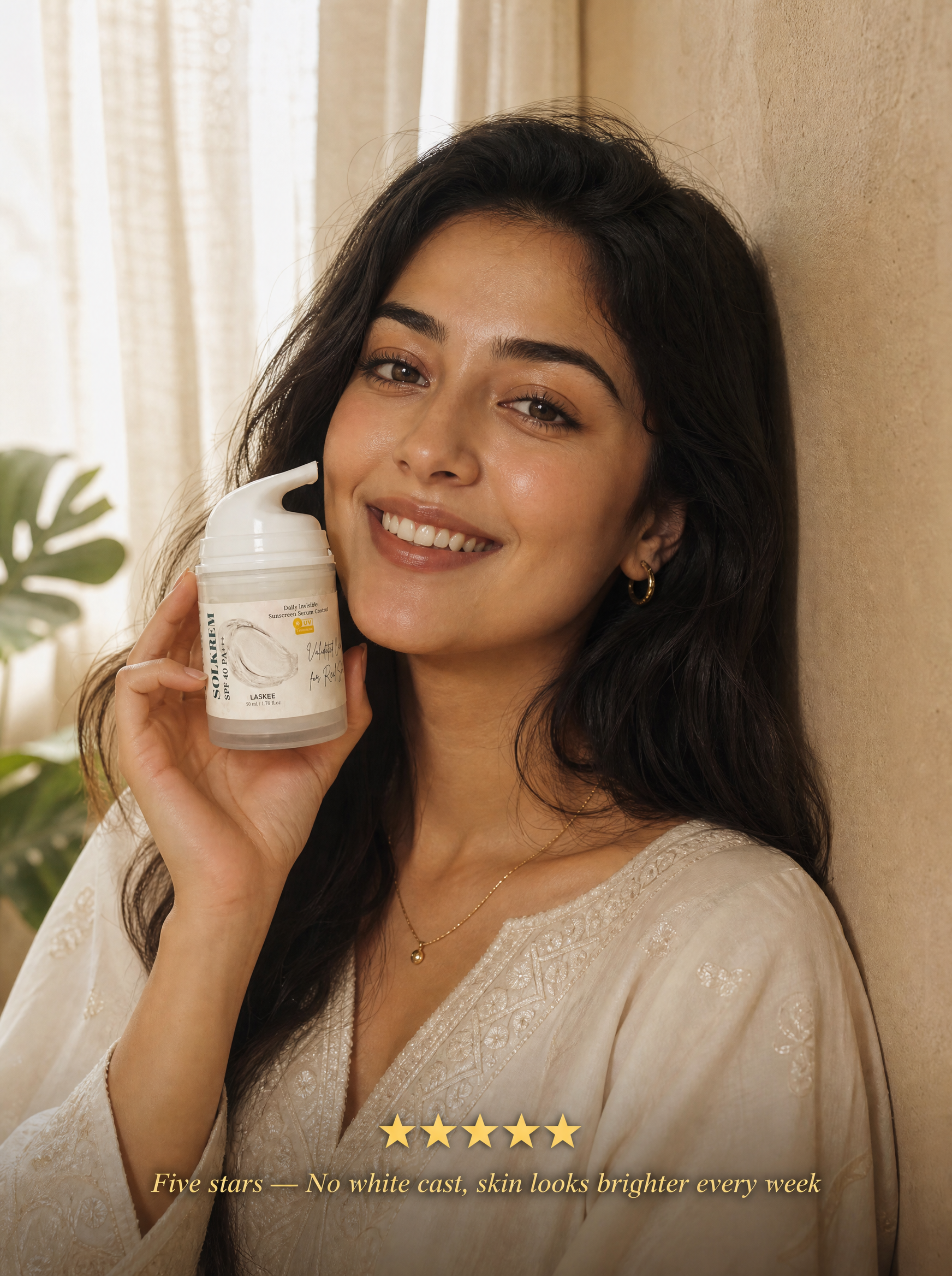SOLKREM SPF 40 PA+++ Daily Invisible Sunscreen — Sebum Control | 50ml