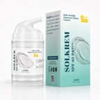 SOLKREM SPF 40 PA+++ Daily Invisible Sunscreen — Sebum Control | 50ml