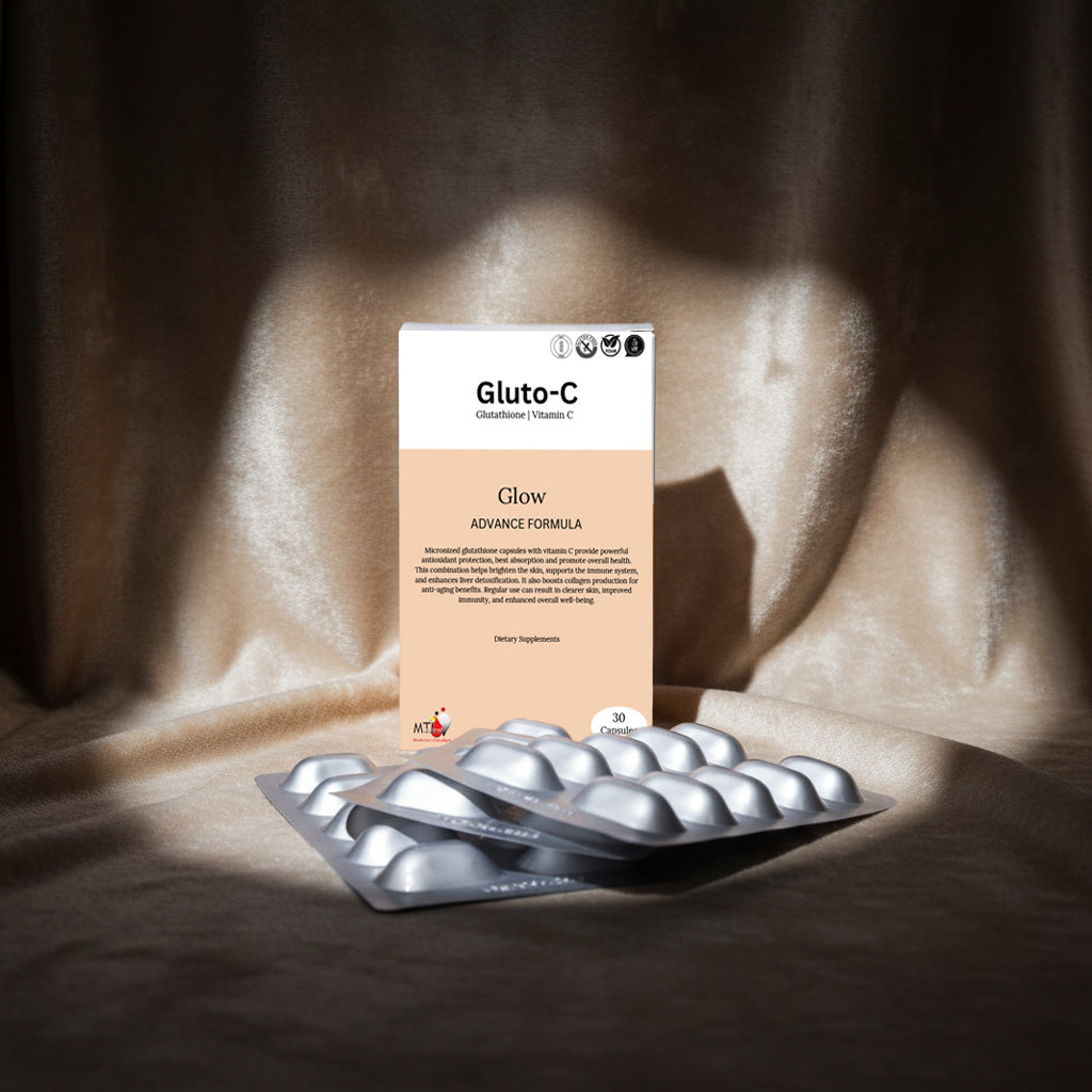 Gluto-C Glutathione | Vitamin C Capsules